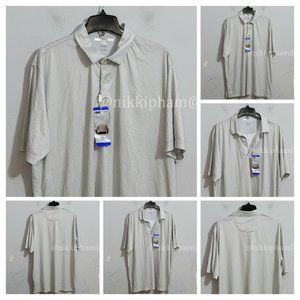 NWT Greg Norman Men’s ML75 PolO IN GRAY